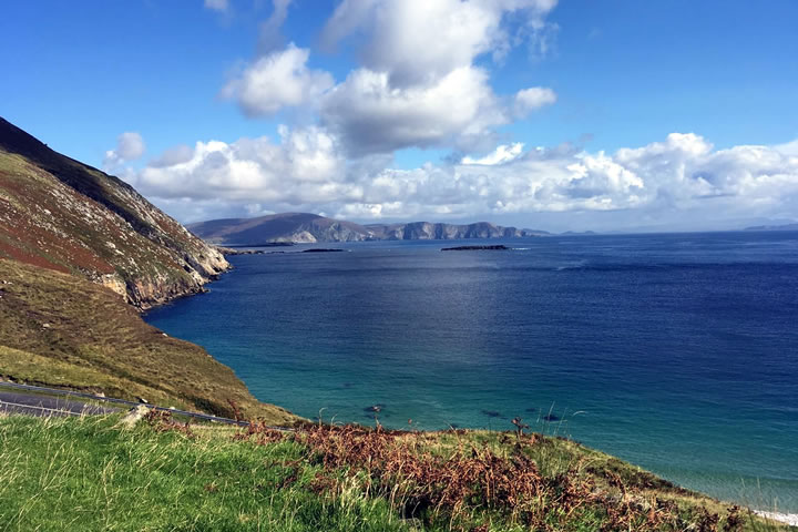 Minaun cliffs seen from Keem Bay, Achill Island, Ireland