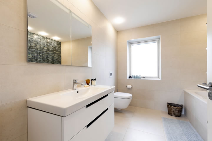 Bathroom at Golden Strand View cottage