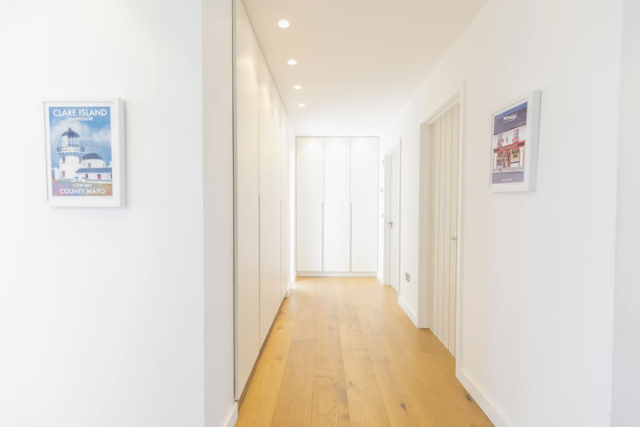 Hallway at Golden Strand View cottage