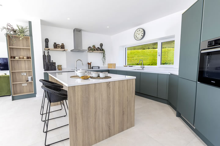 Kitchen at Golden Strand View cottage